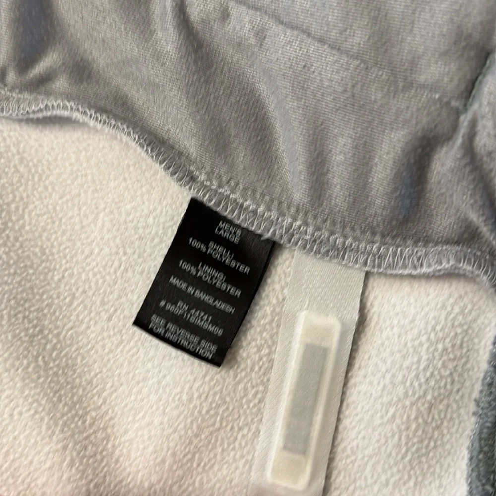 Sims Ultimate Equipment Full Zip Hoodie Jacket Size Large Fleece Lined Gray